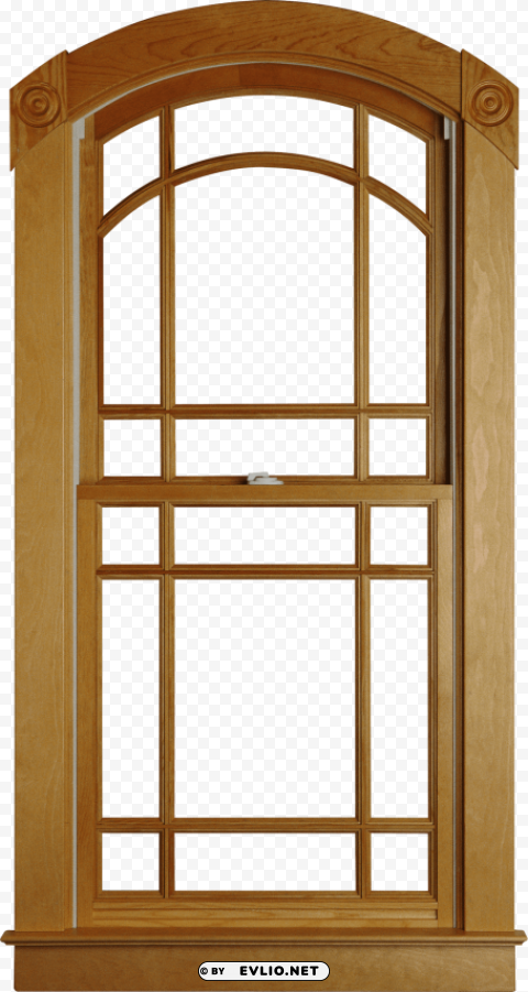 window PNG Illustration Isolated on Transparent Backdrop