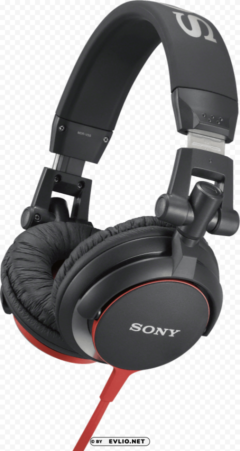 sony headphones PNG Image with Transparent Isolated Graphic