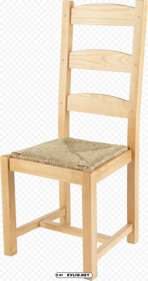 chair Isolated Subject on Clear Background PNG