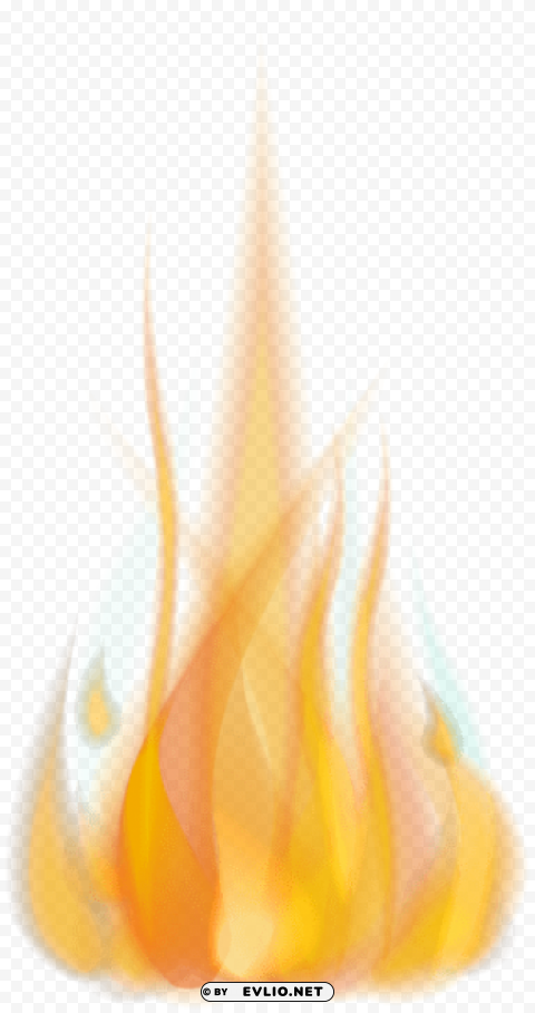 fire flame Clean Background Isolated PNG Image