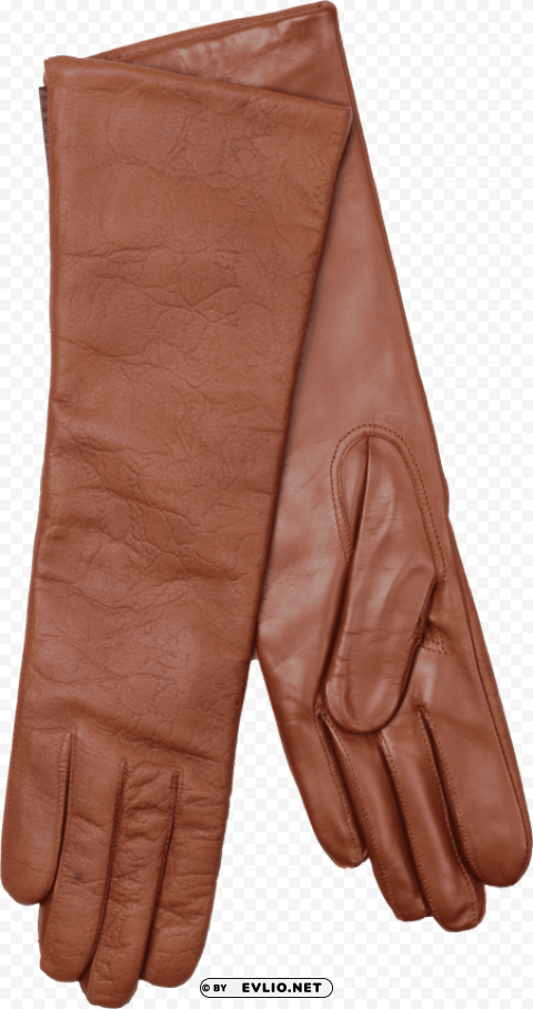 Leather Gloves Transparent Background Isolation In HighQuality PNG