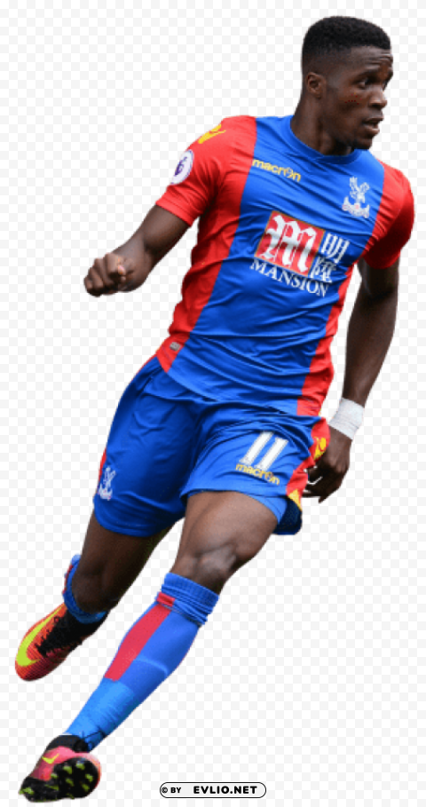 Wilfried Zaha Isolated Item With Clear Background PNG