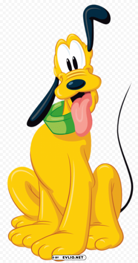 pluto disneycartoon Isolated Artwork in HighResolution Transparent PNG