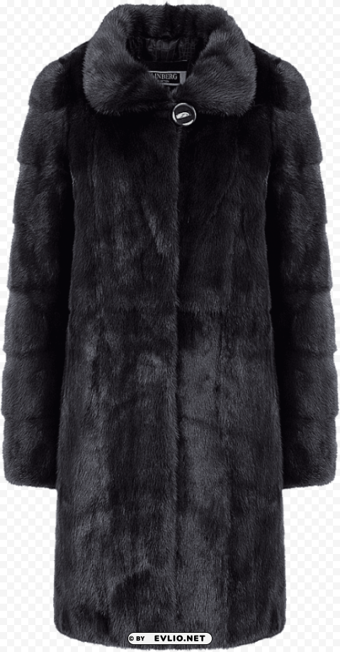 herno panelled fur coat HighQuality PNG with Transparent Isolation