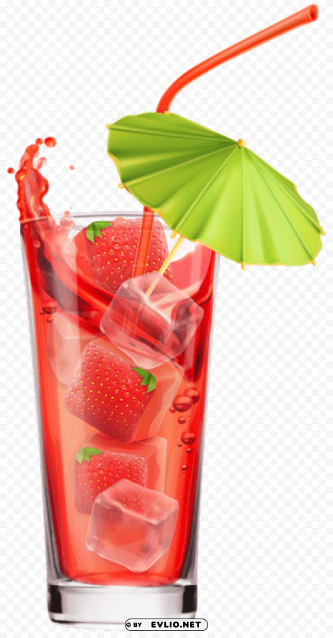 strawberry cocktail PNG transparent images extensive collection