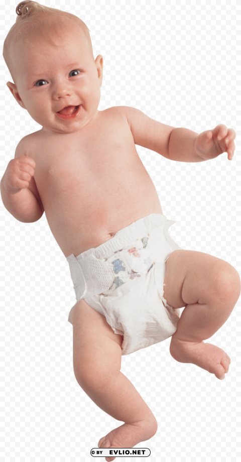 Baby Isolated Artwork On Transparent Background PNG