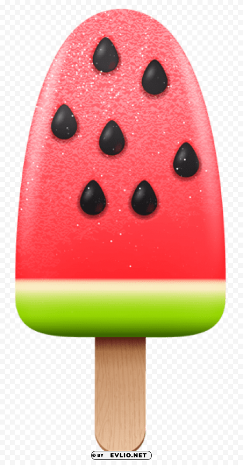 melon ice cream PNG transparent graphics bundle