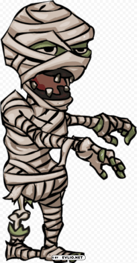 legendary wars mummy Isolated Design Element in HighQuality Transparent PNG