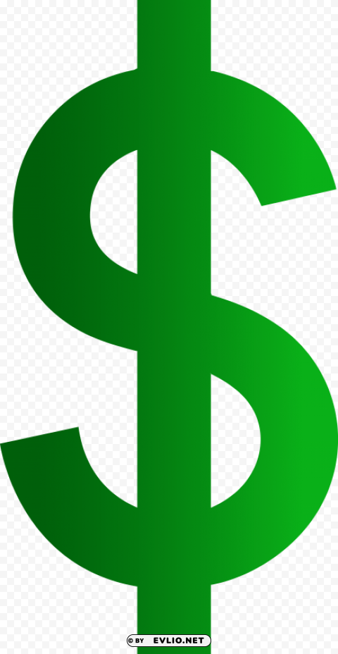 dollar sign Transparent Background PNG Isolated Design