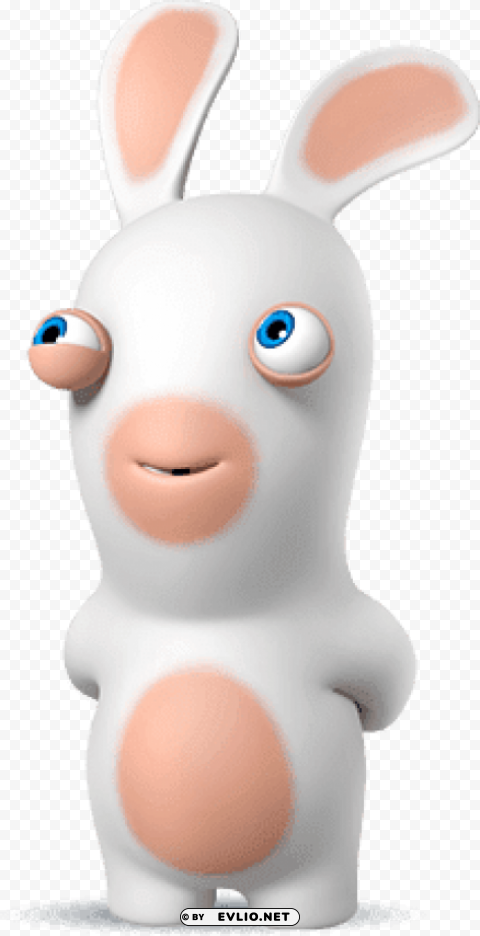 rabbid one eye half closed PNG without watermark free