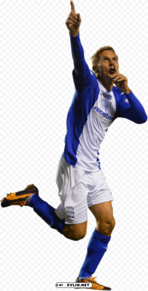 peter lovenkrands Isolated Artwork on Clear Background PNG