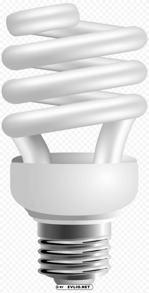 energy saving light bulb Transparent design PNG