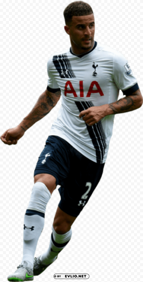 kyle walker Clean Background Isolated PNG Art