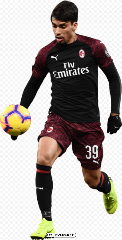 Lucas Paquetá PNG Image With Transparent Isolated Graphic