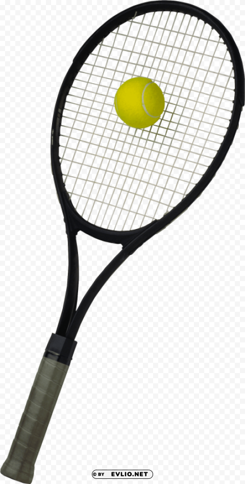 tennis racket Transparent PNG Artwork with Isolated Subject