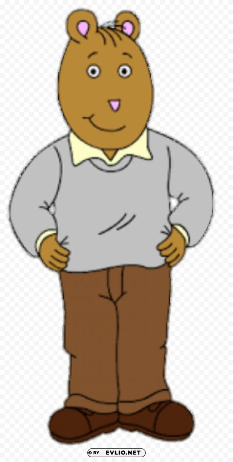 arthur character alan the brain powers Clear PNG pictures free