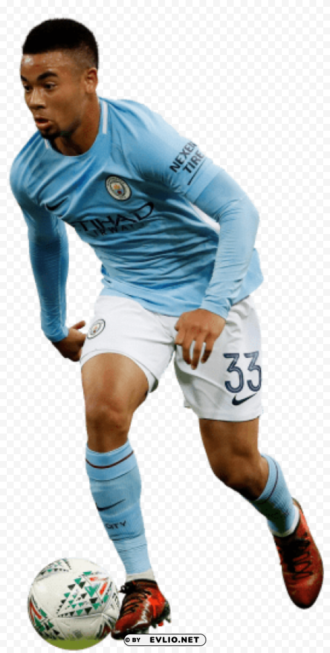 gabriel jesus Isolated Object with Transparency in PNG