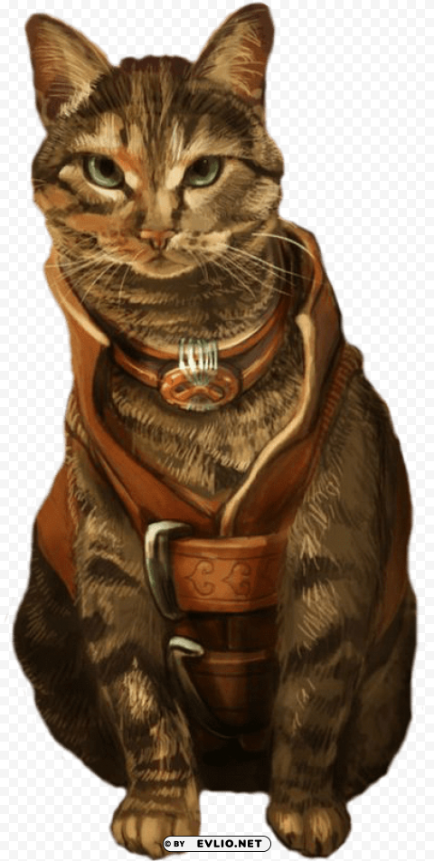 b clipart cat art victorian christmas dieselpunk - steampunk pets Isolated Object in Transparent PNG Format