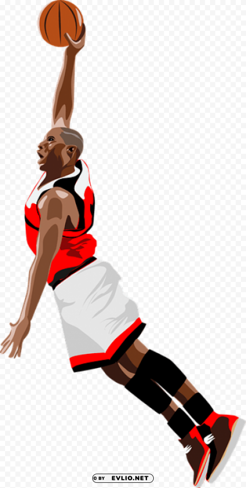 Basketball Dunk Clear PNG