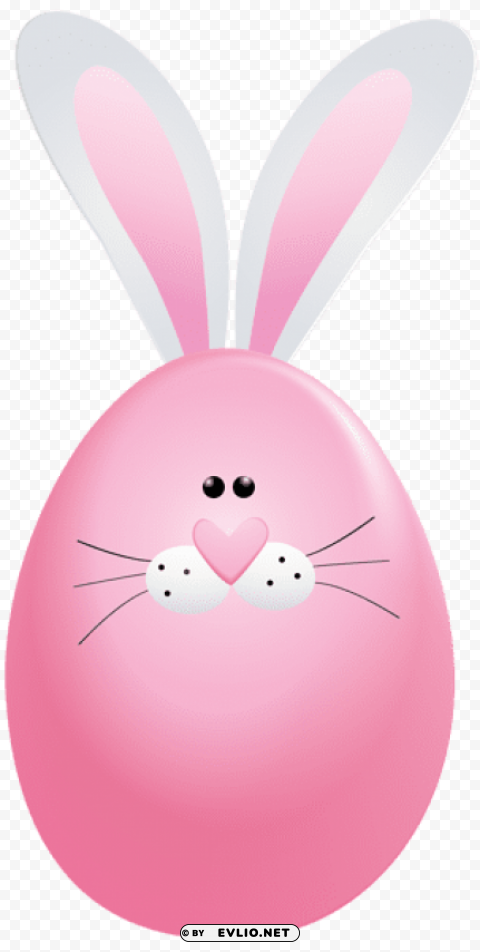 easter egg bunny Isolated Illustration in HighQuality Transparent PNG