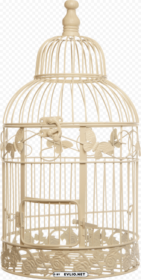 white bird cage PNG images for merchandise