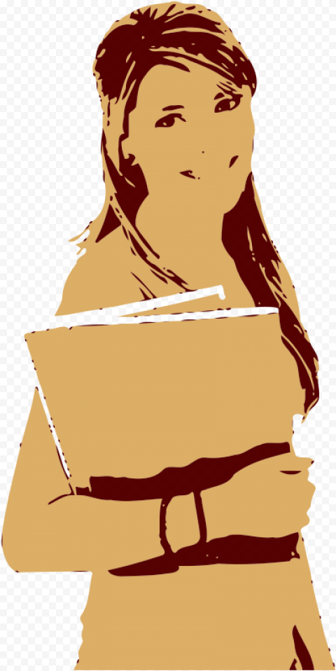 free college student - student girl image Transparent background PNG clipart