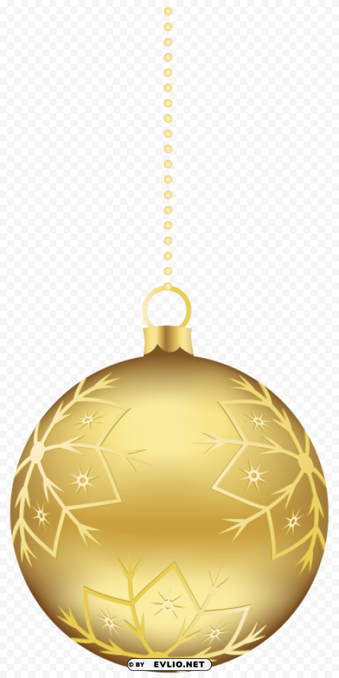 Gold Christmas Ornament PNG Images With Transparent Canvas Comprehensive Compilation