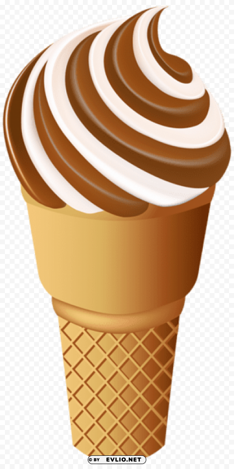 Ice Cream Isolated Character In Transparent PNG