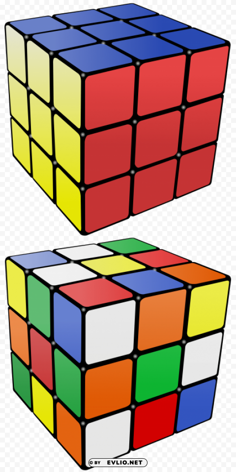 rubik's cube PNG Image Isolated with High Clarity