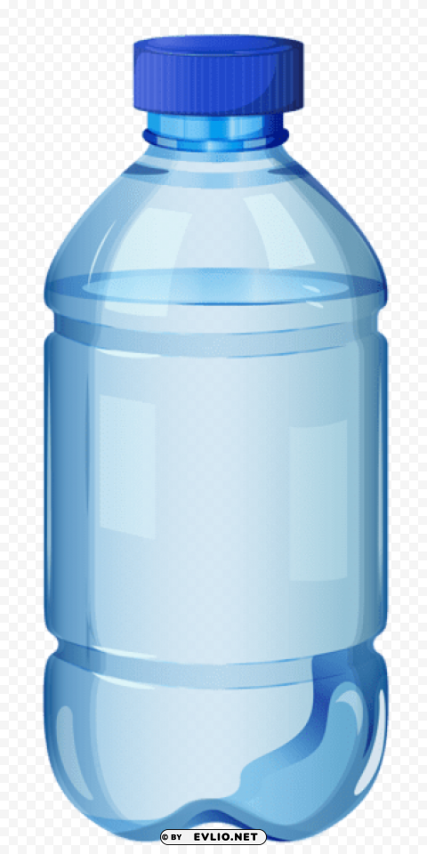 small bottle of mineral water Transparent background PNG photos