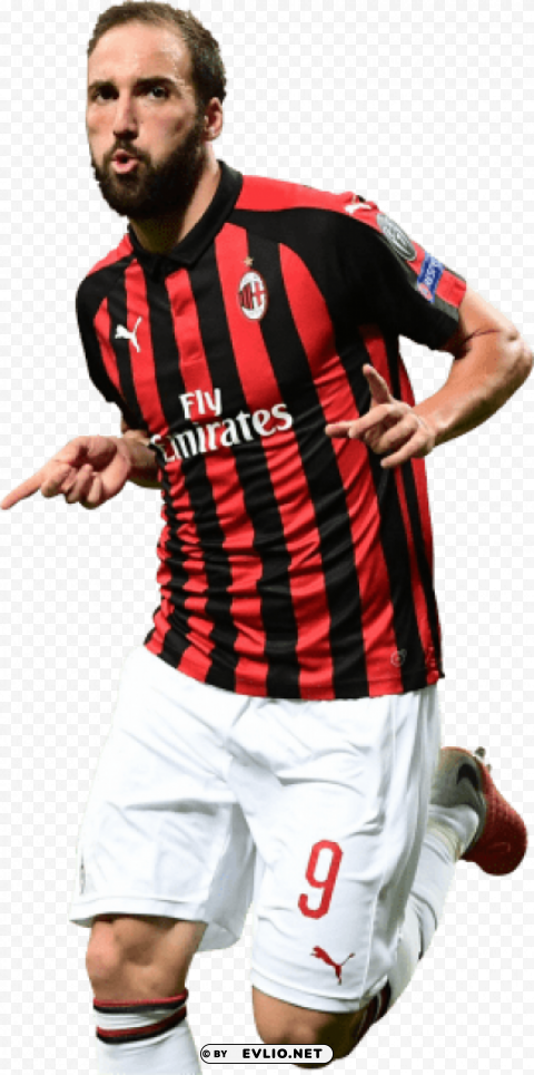 Download gonzalo higuain Clear image PNG png images background ID c38fa3a3