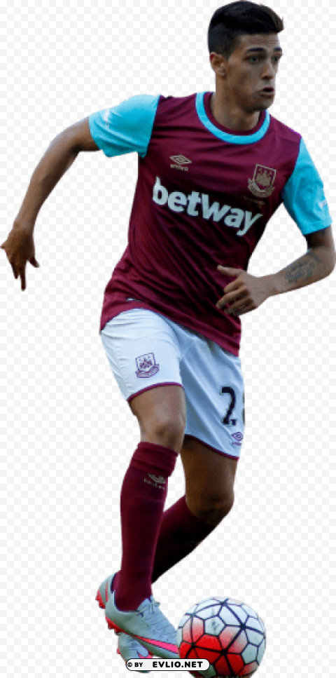 manuel lanzini PNG Graphic Isolated with Clarity