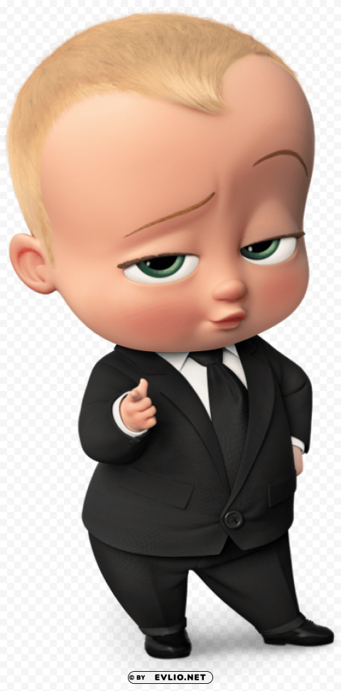 boss baby junior novelization PNG Object Isolated with Transparency