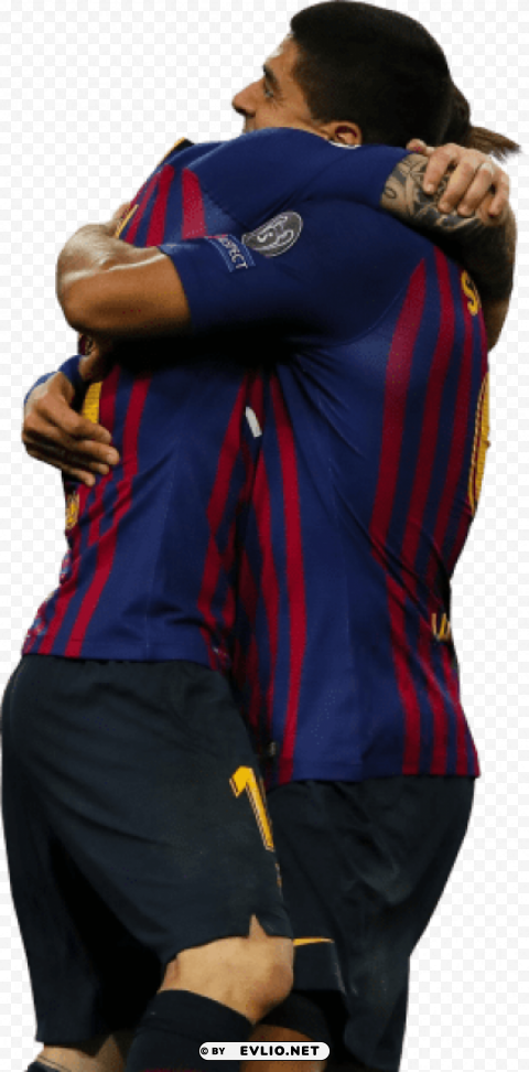 Download luis suarez & lionel messi Transparent PNG Isolation of Item png images background ID 30f40465