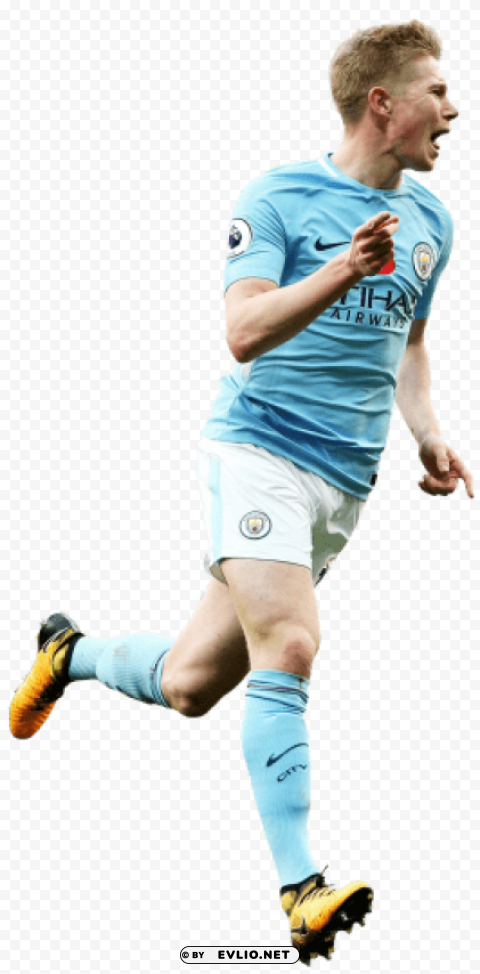 Download kevin de bruyne PNG Image with Clear Background Isolation png images background ID 392b07f7