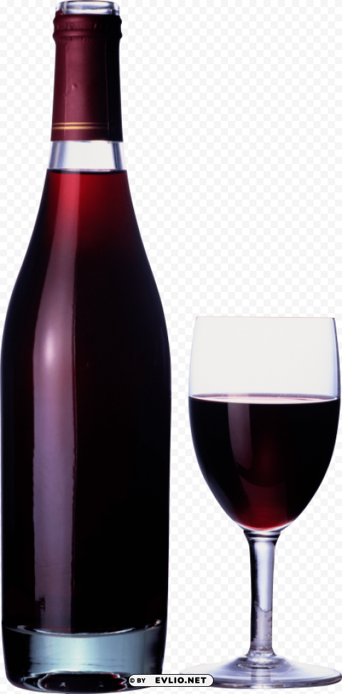 Transparent Background PNG of wine bottle Isolated Subject in Transparent PNG Format - Image ID 801b5338