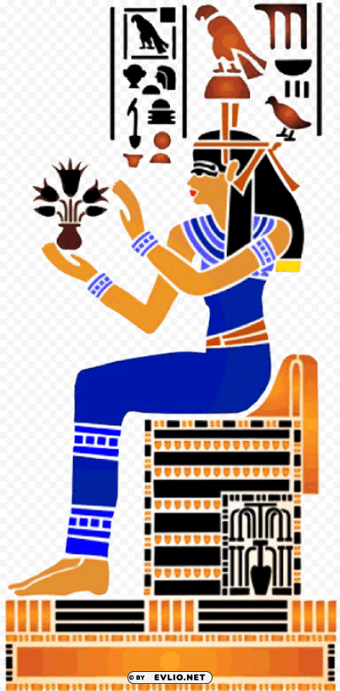 Pharaonic drawings Free PNG images with alpha transparency
