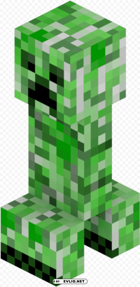 creeper de minecraft PNG Graphic Isolated on Transparent Background