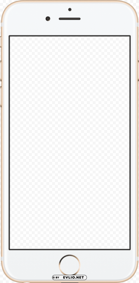 Iphone 6 Mobile Frame PNG For Design