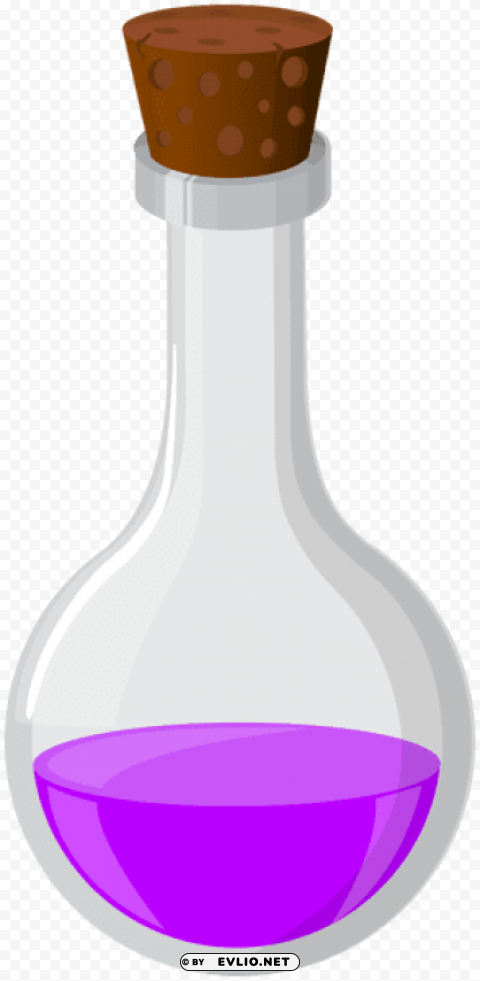 halloween potion purple PNG images alpha transparency