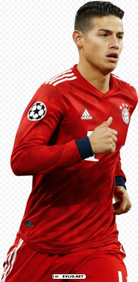james rodriguez PNG Isolated Object on Clear Background
