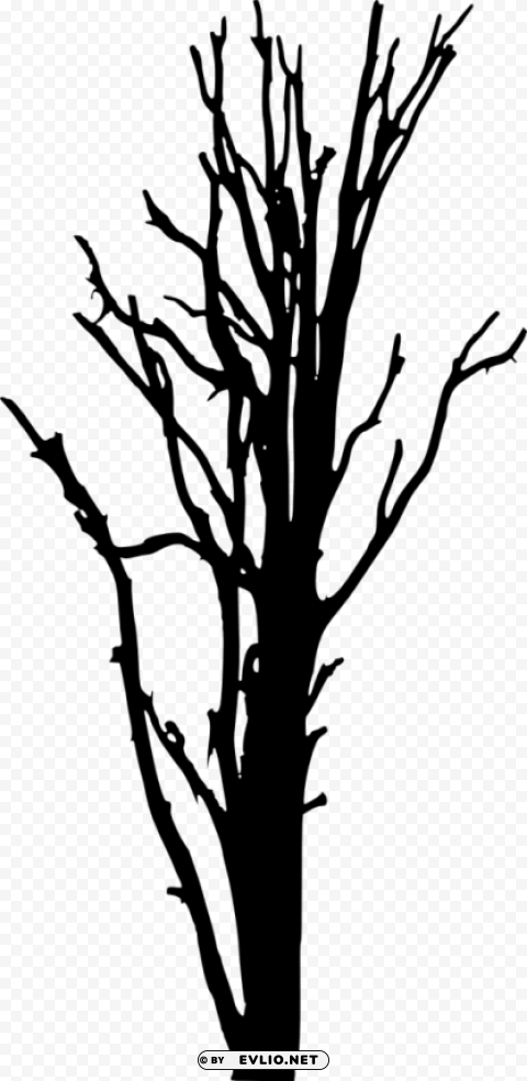 dead tree silhouette PNG images with alpha transparency wide collection
