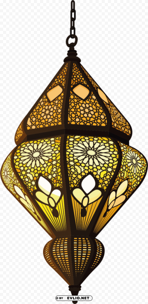 fanus ramadan PNG images with transparent elements pack
