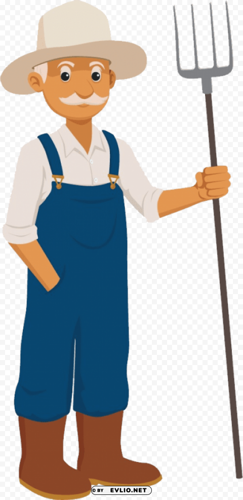 farmer Transparent PNG images collection clipart png photo - d38f01eb
