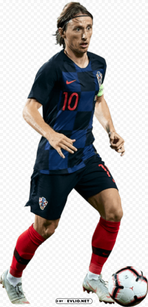 luka modric Isolated Element in HighQuality PNG