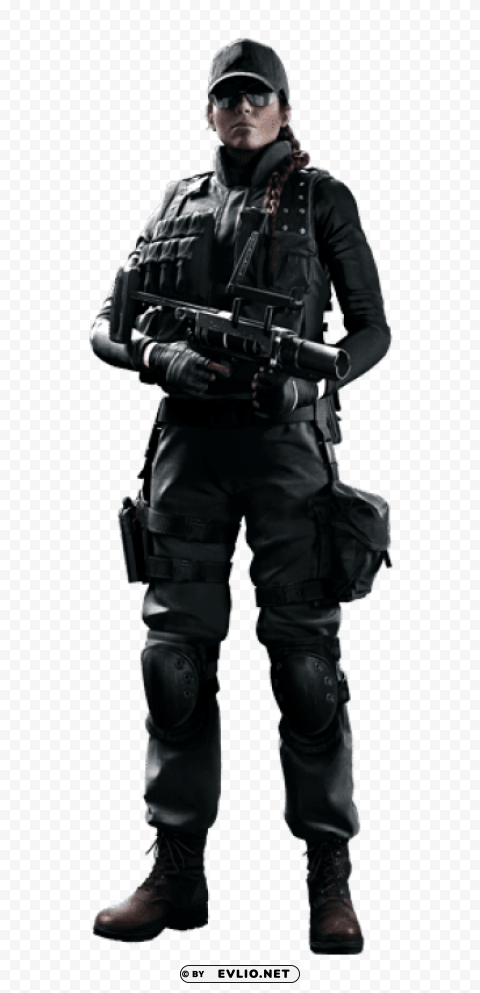 swat woman officer PNG clipart