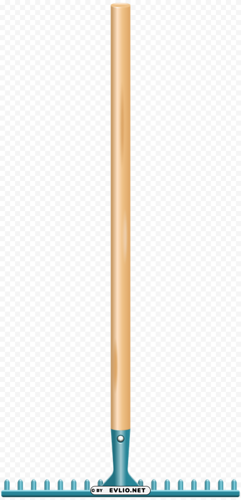 garden rake Transparent PNG Isolated Object