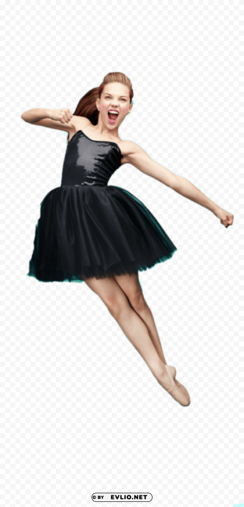 maddie ziegler jump PNG for personal use