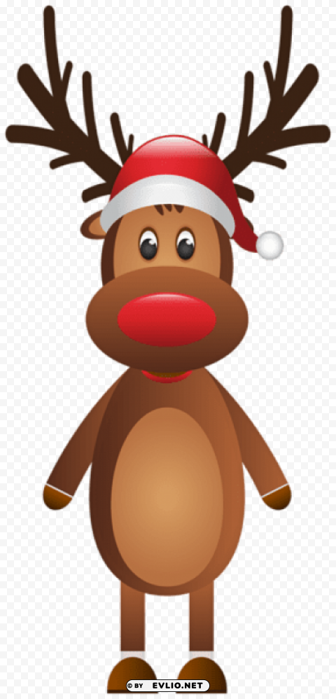 Rudolph Reindeer Transparent PNG Vectors