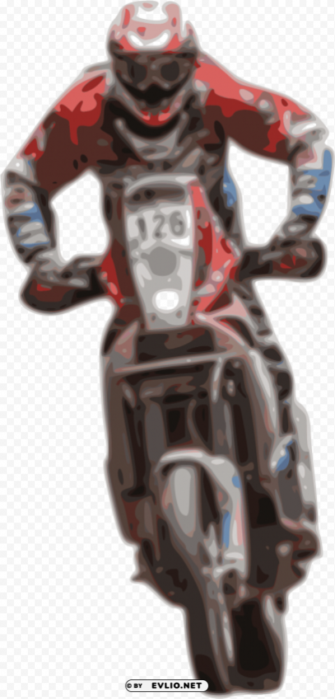 bike with rider Transparent PNG illustrations